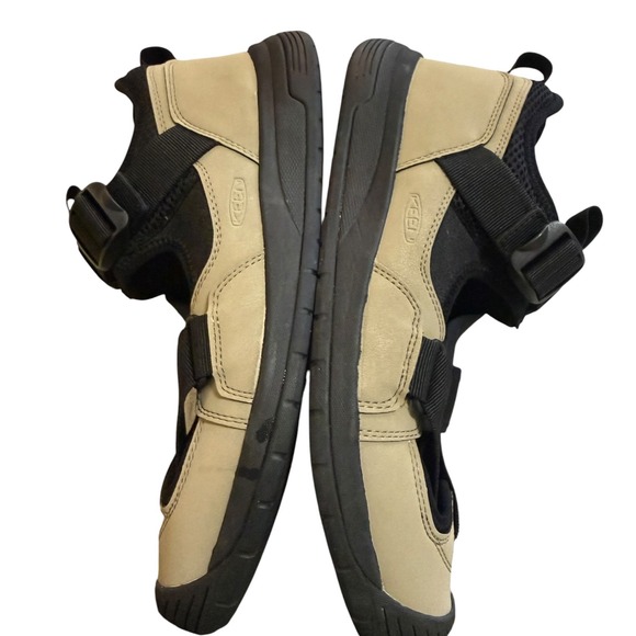 KEEN Zerraport II Mens Sandals Tan Black Outdoor Hiking Shoes 10180222 Size 10 main image 7